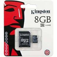 MICRO SD KINGSTON DA 8 GB